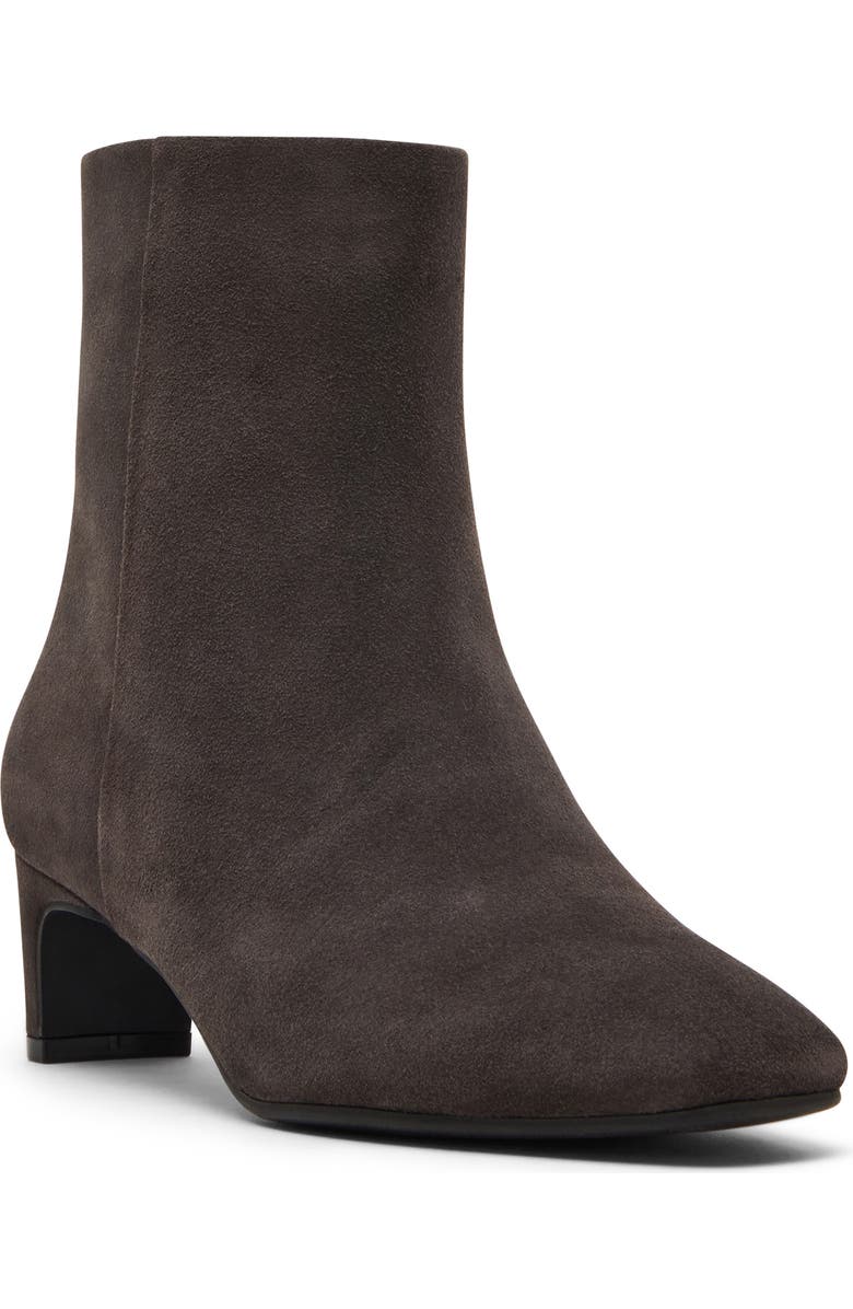 Blondo Shanti Waterproof Leather Kitten Heel Boot, Main, color, Grey Suede