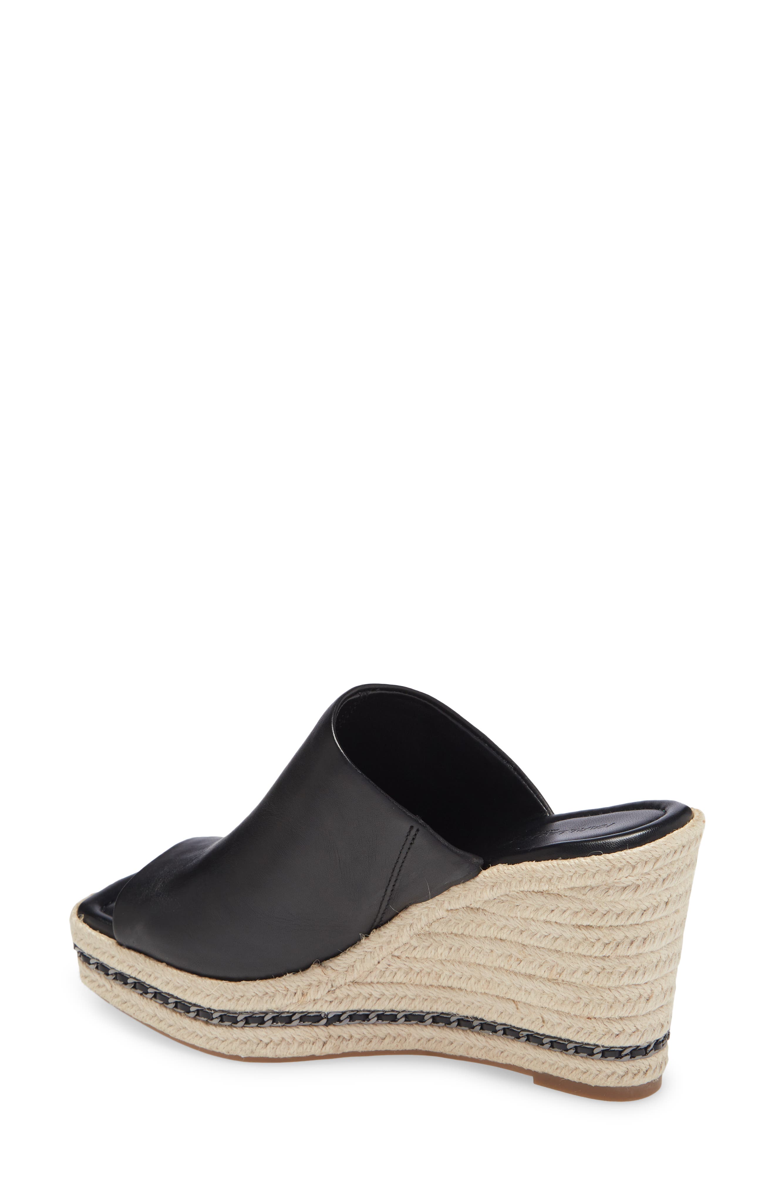 KARL LAGERFELD PARIS Espadrille Wedge Sandal, Alternate, color, 