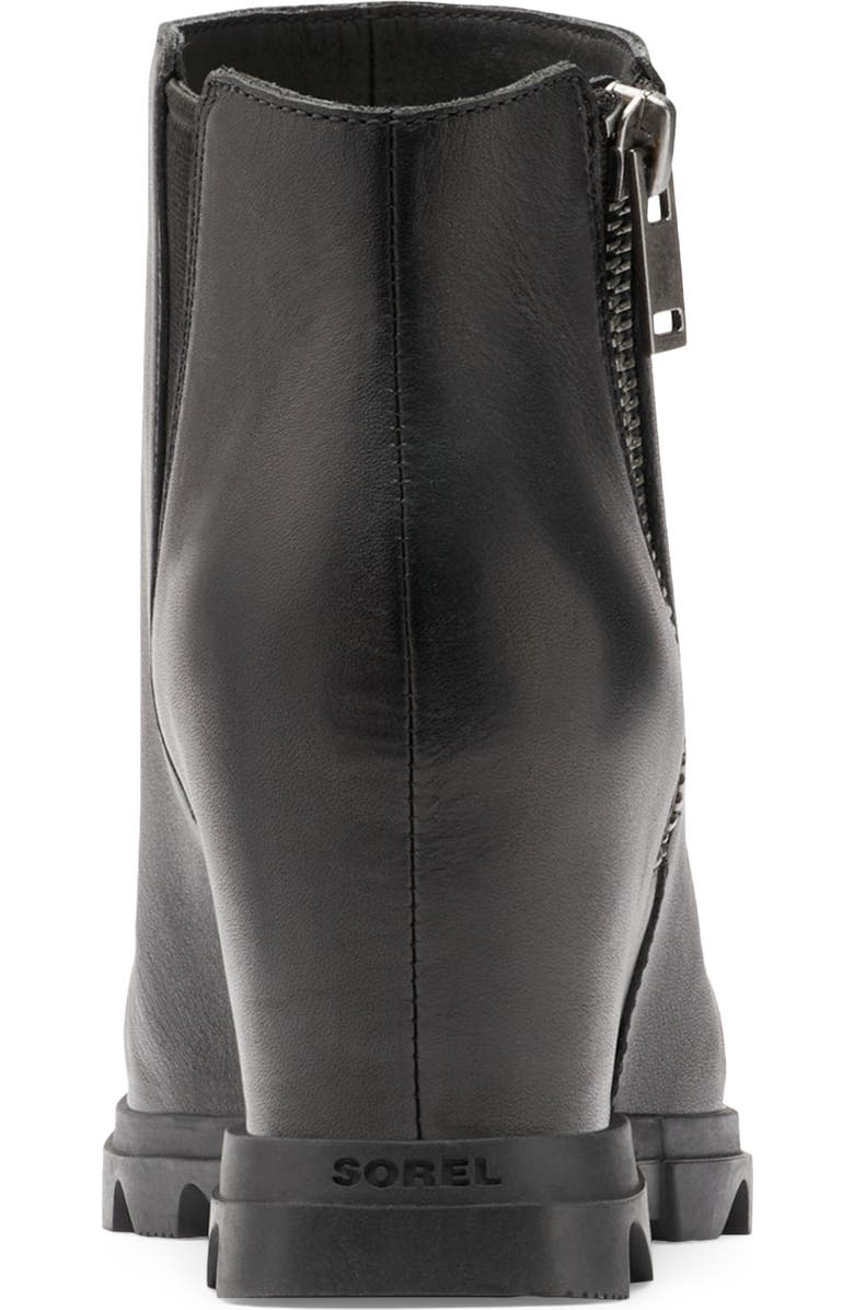 SOREL Joan of Arctic Waterproof Wedge II Zip Bootie, Alternate, color,