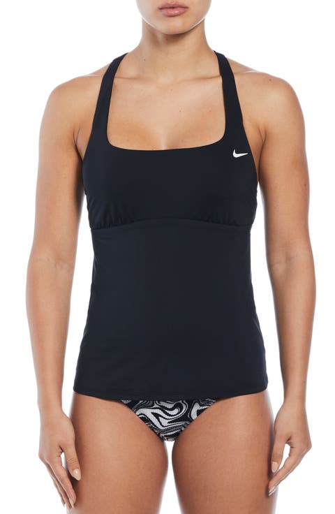 Square Neck Tankini Bikini Top