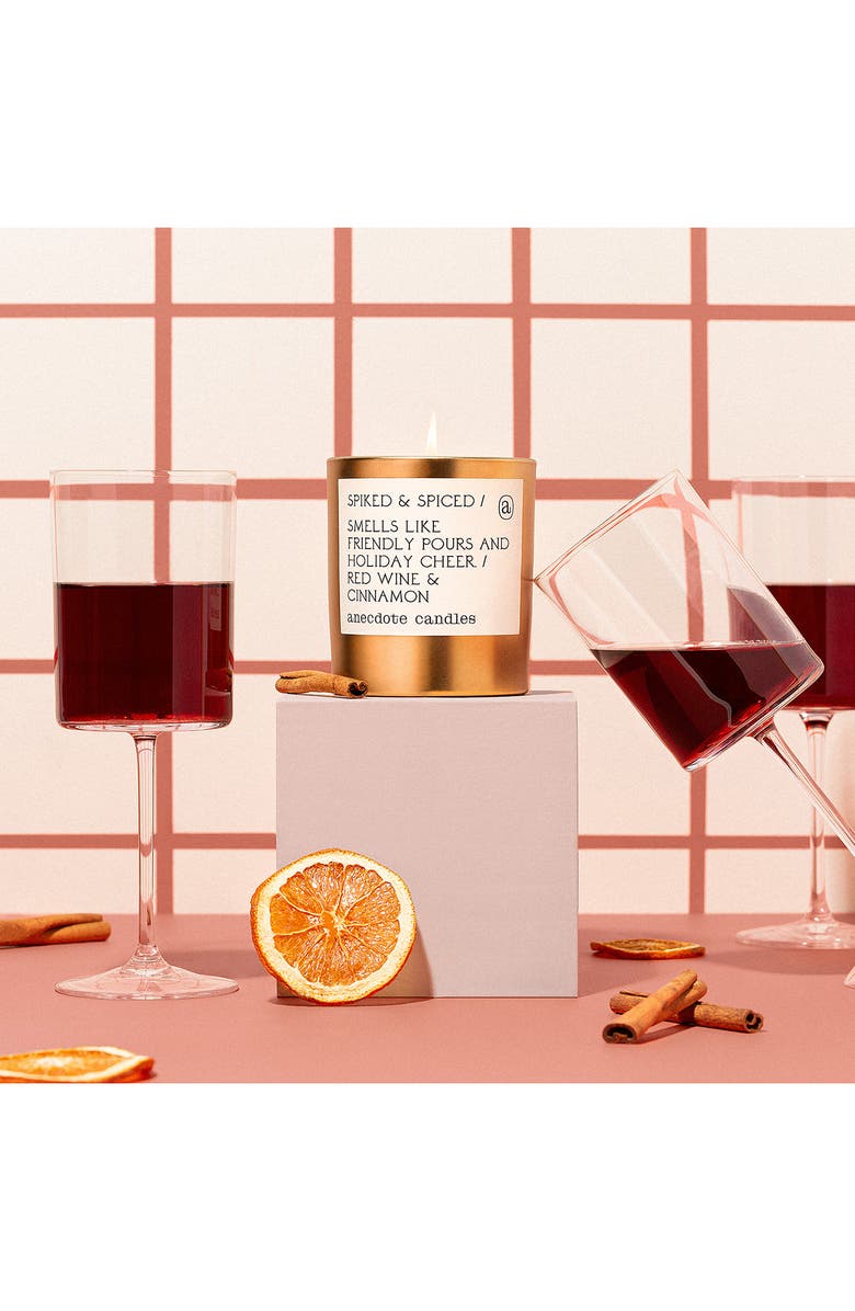 ANECDOTE CANDLES Spiked & Spiced Candle, Alternate, color, Gold