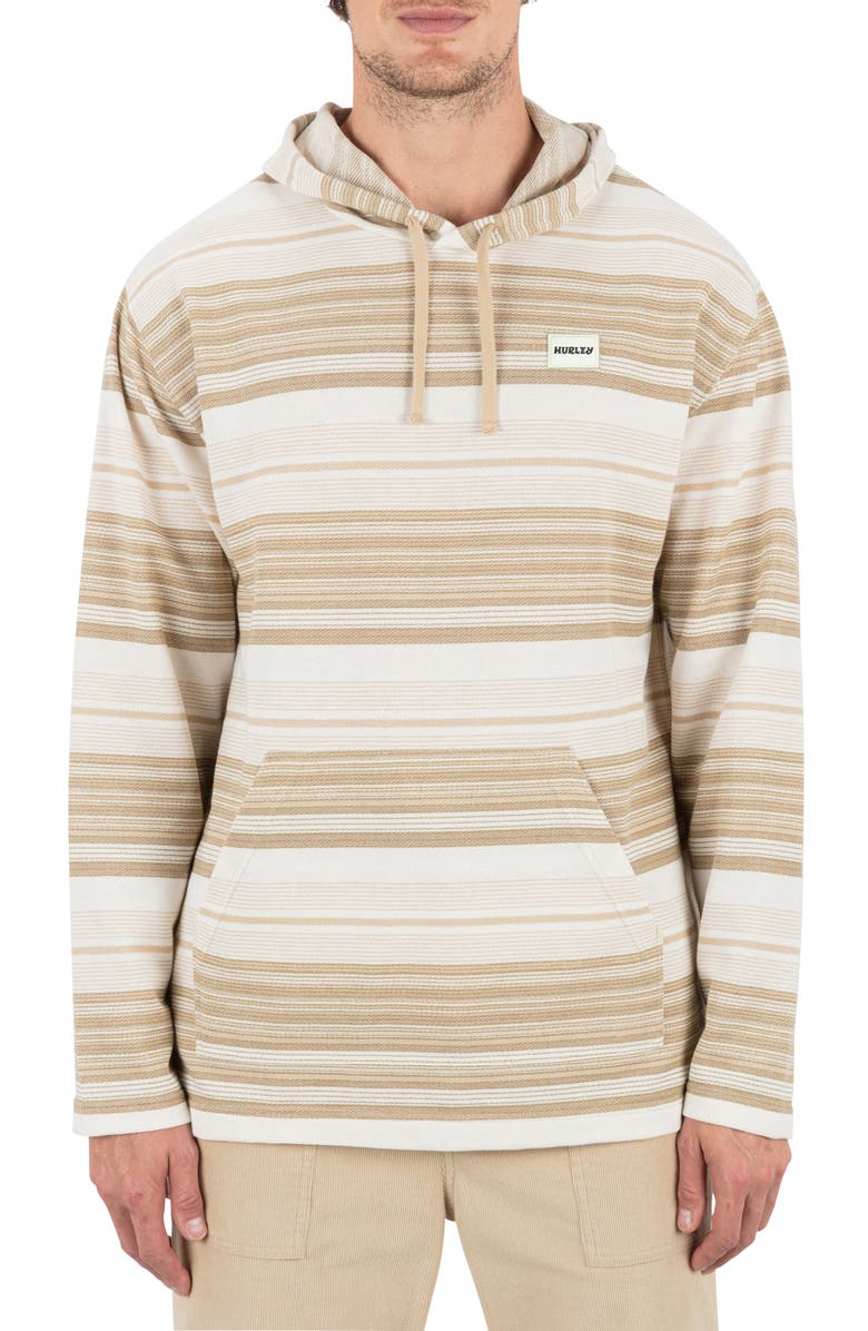 Hurley OG Stripe Hoodie, Main, color, 