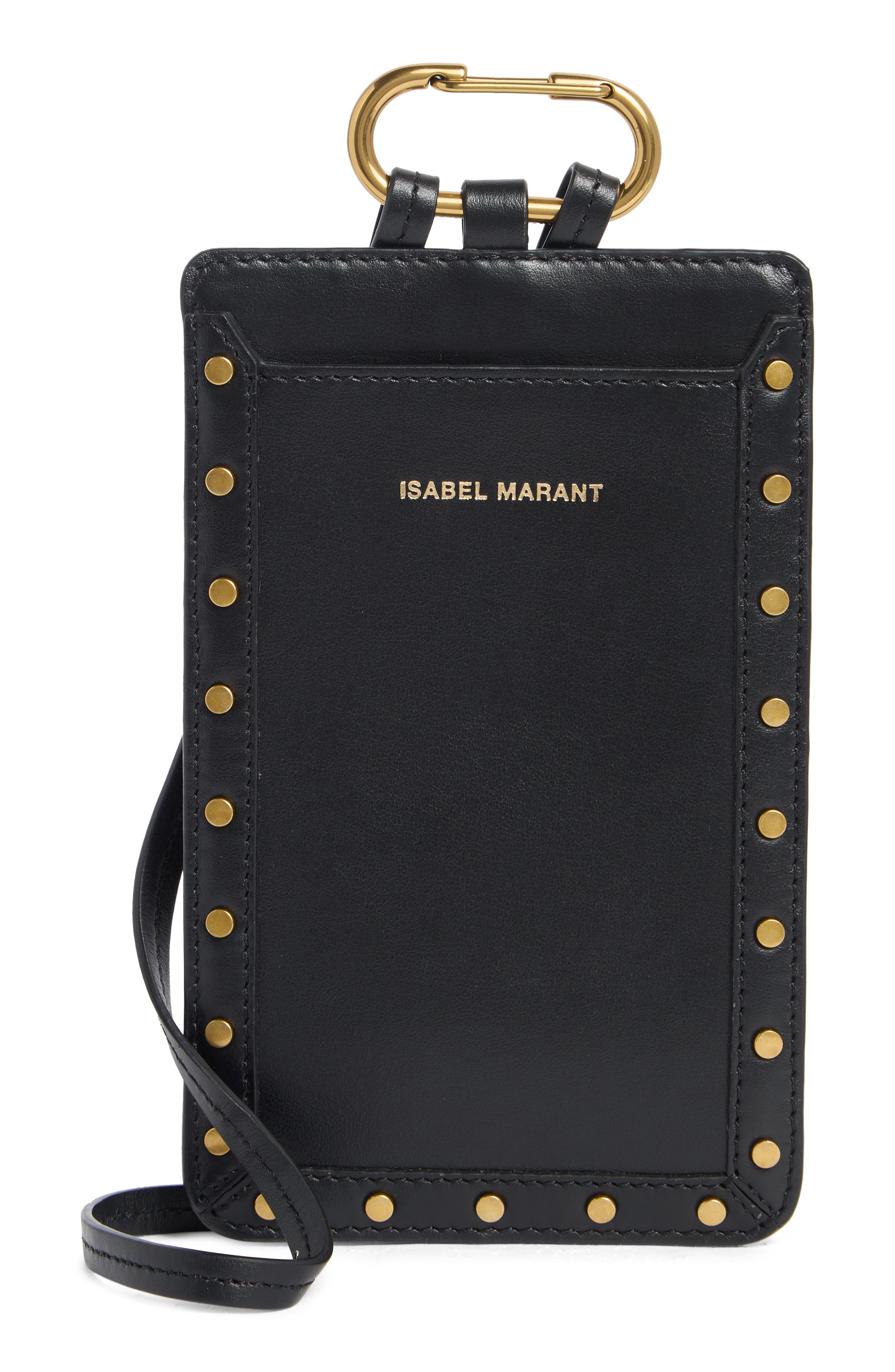 Isabel Marant Tieli Phone Crossobdy Bag, Main, color, 