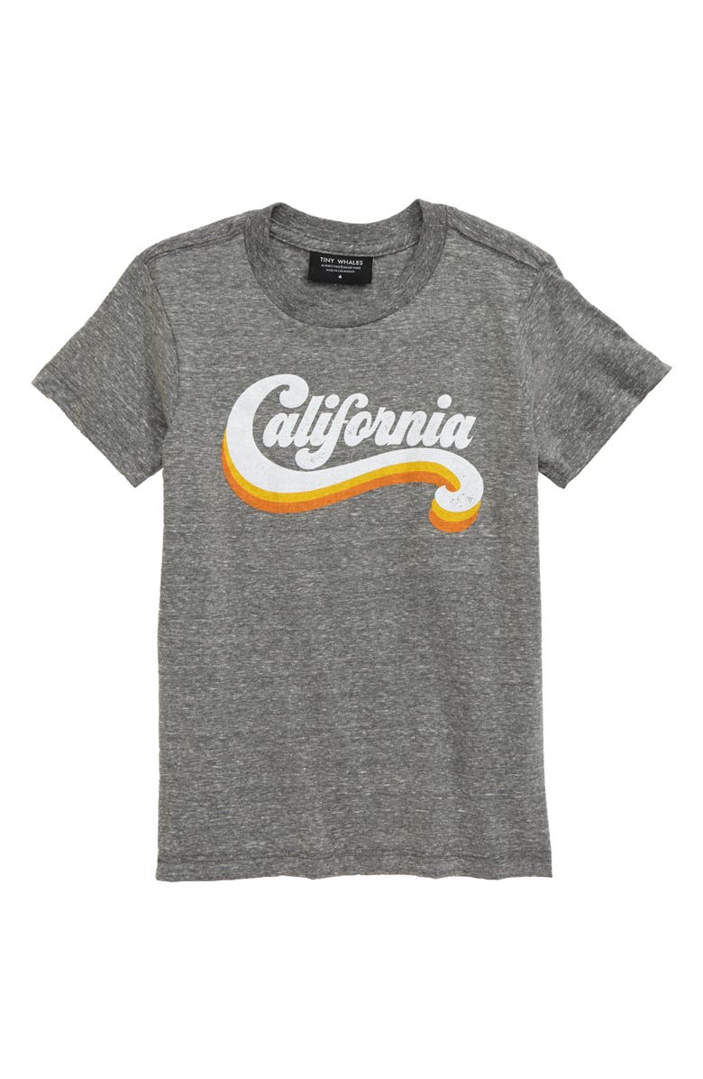 Tiny Whales California Destination Graphic Tee, Main, color, 