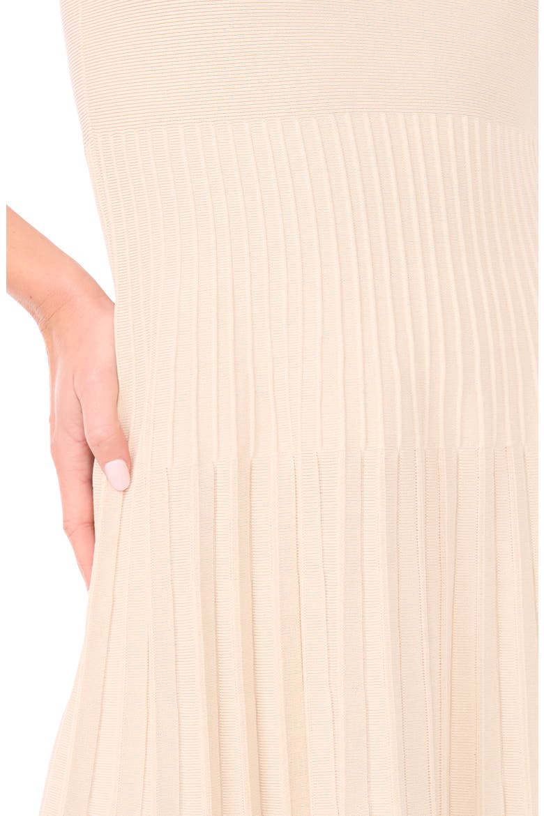 Sleeveless Knit Dress, Alternate, color, BIRCH