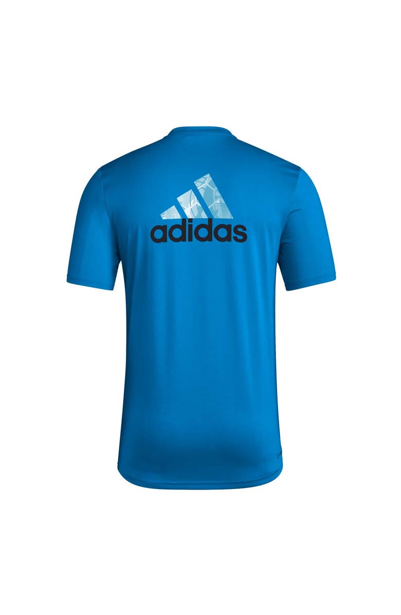adidas Men's adidas Blue Charlotte FC Local Pop AEROREADY T-Shirt, Alternate, color, 