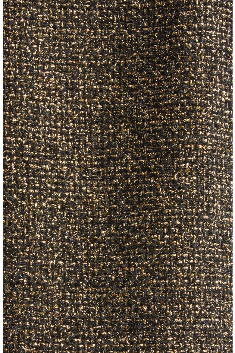 Wynee Metallic Knit Jacket, Alternate, color, GOLD