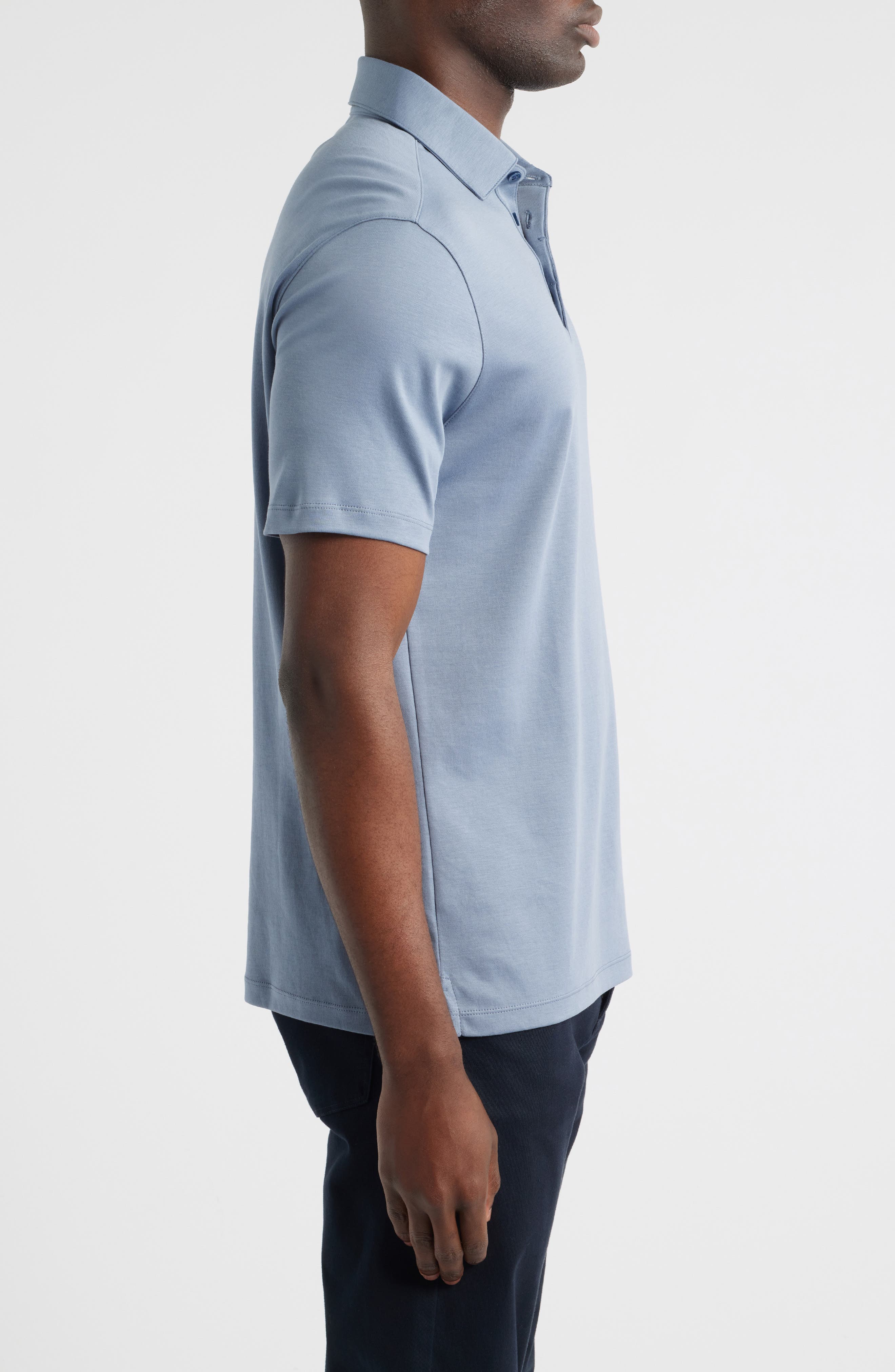 Мужские Robert Barakett Georgia Solid Pima Cotton Polo — фото 3