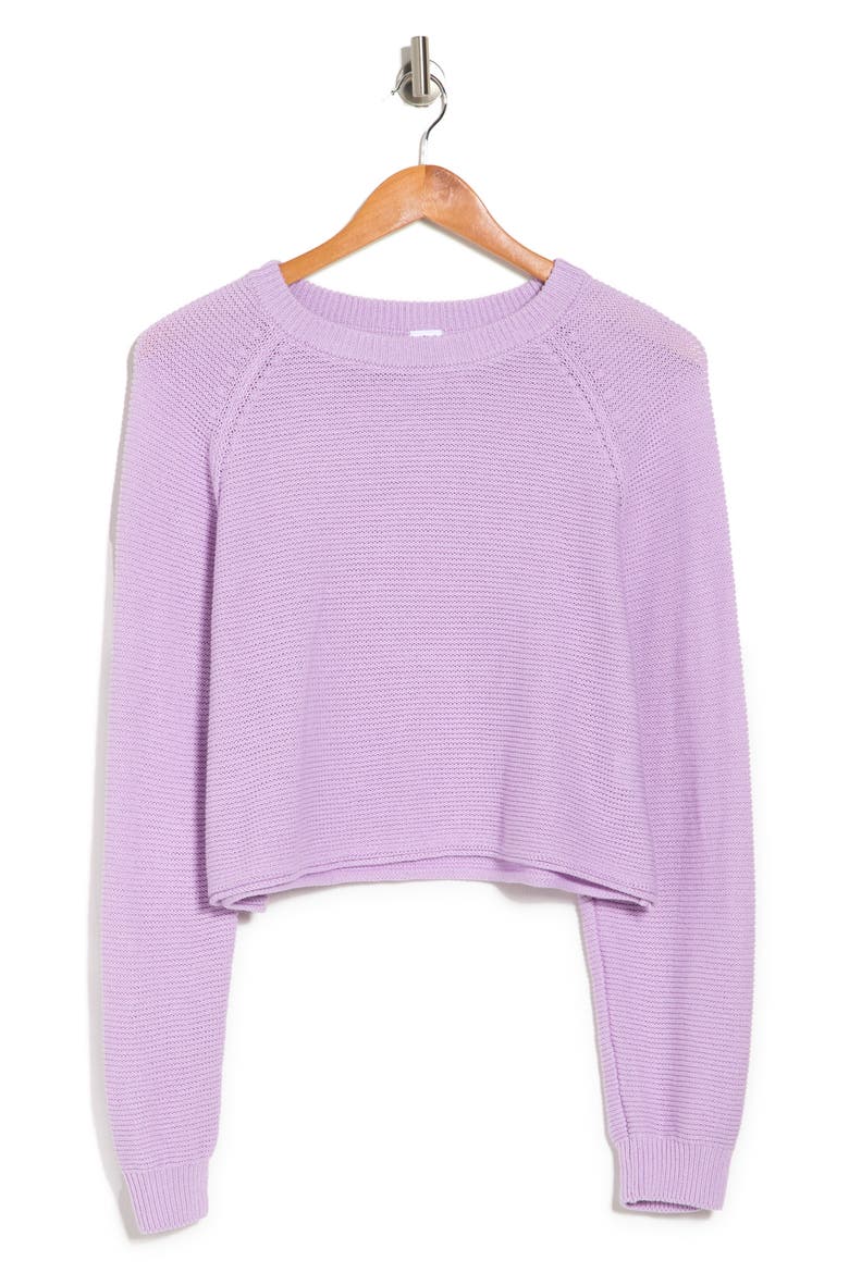 Easy Summer Pullover Sweater, Alternate, color, PURPLE BLOOM