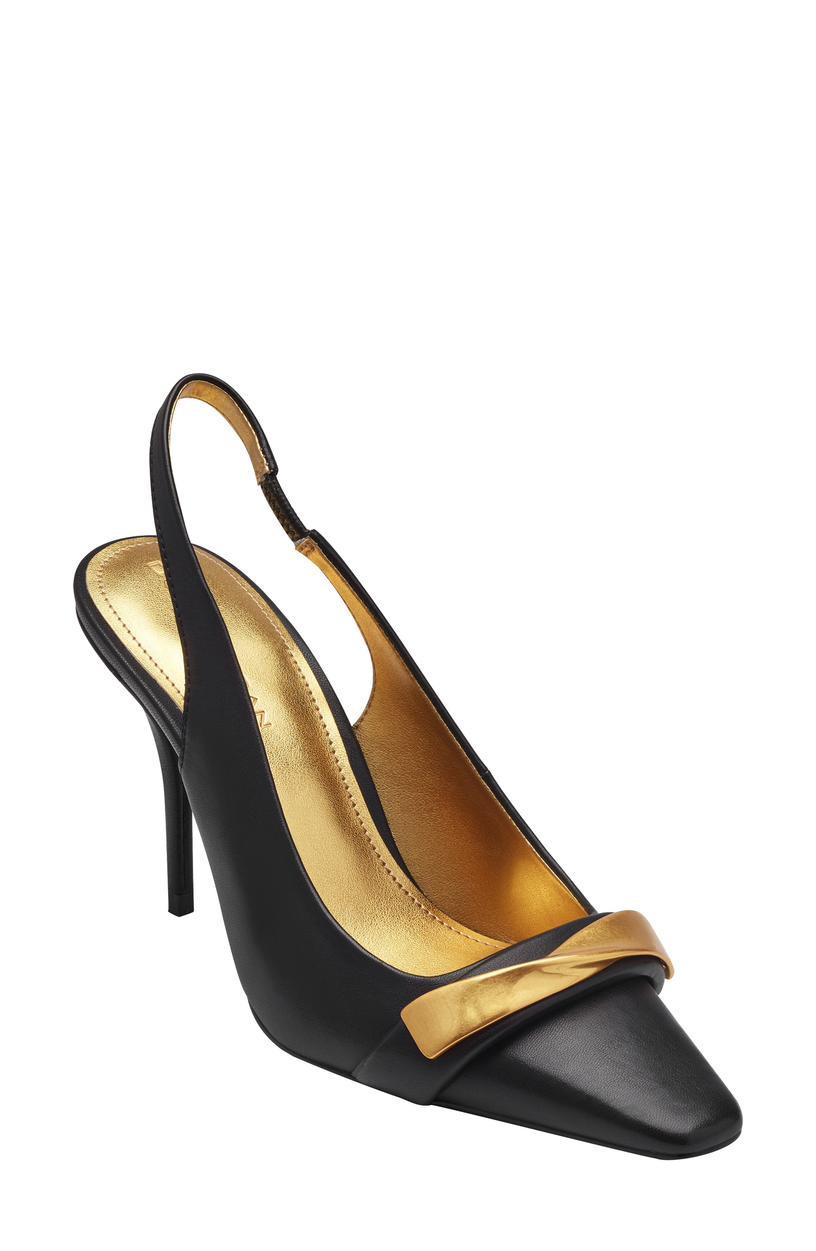 Donna Karan New York Sayer Slingback Pump, Main, color, Black