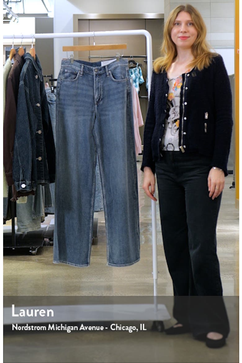 Sofie Featherweight High Waist Wide Leg Jeans video