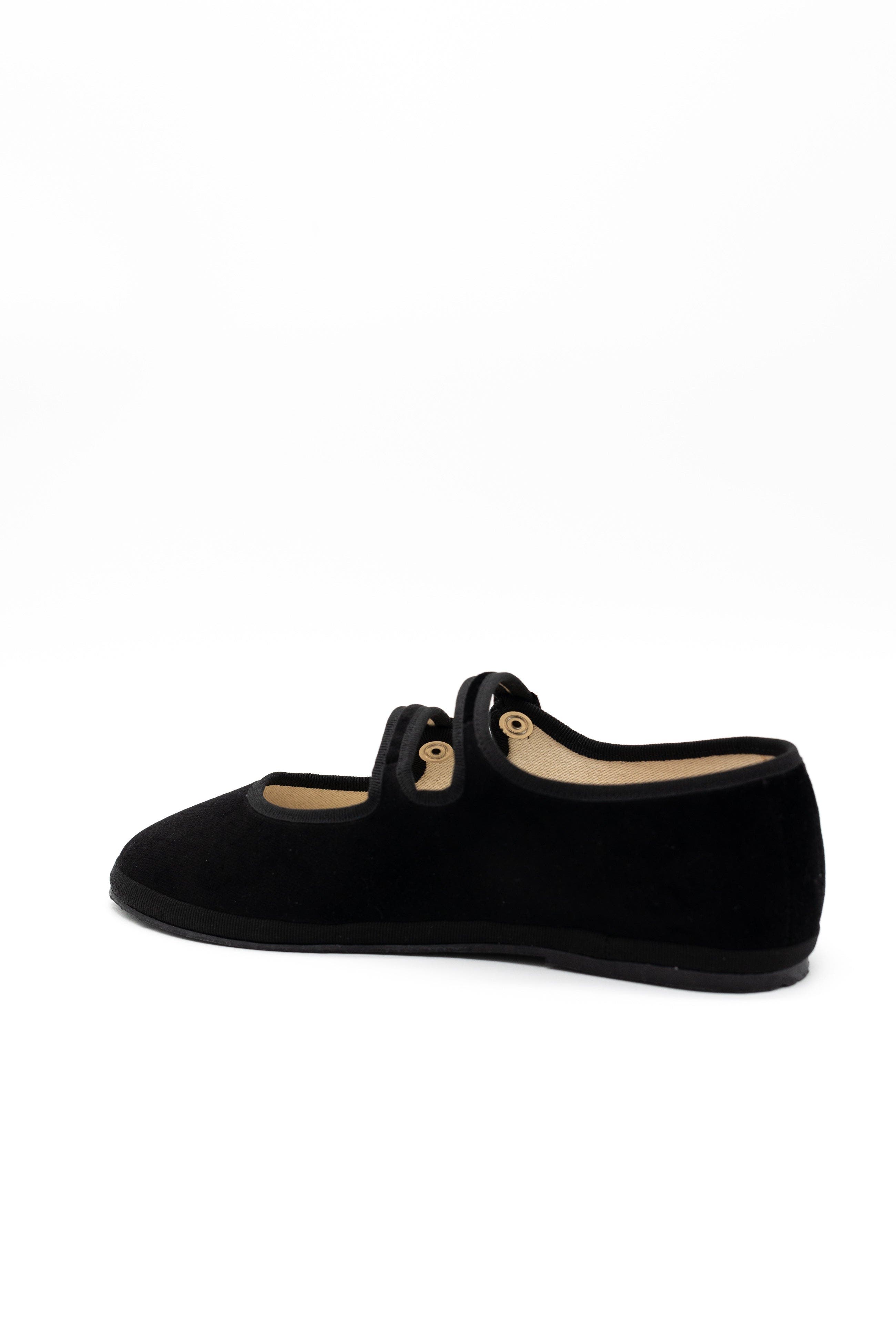 Gondolina Shoes Mary Jane Double Lace Ballet Flats, Alternate, color, Gondola Black