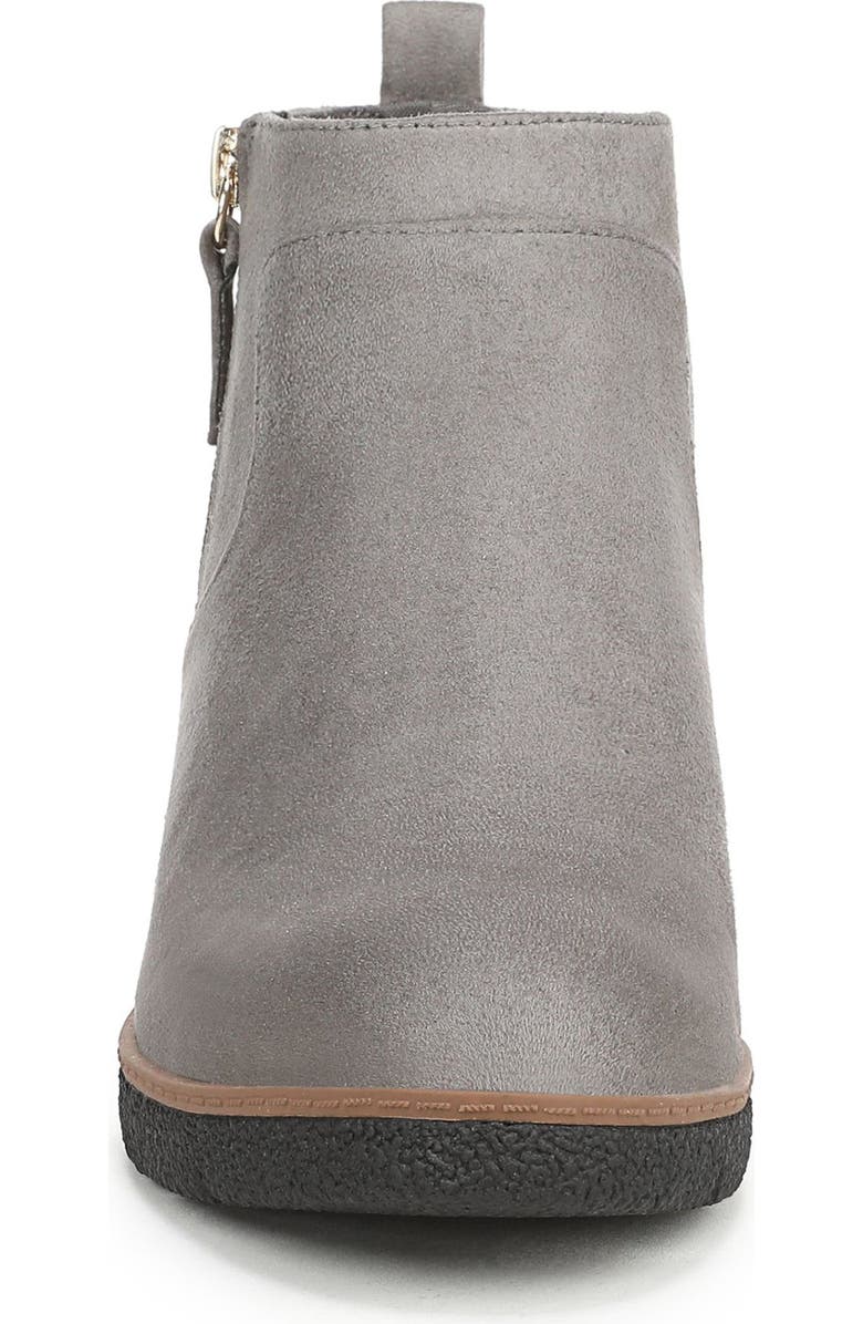 Dr. Scholl's Bianca Wedge Boot, Alternate, color, Calm Grey Microfiber