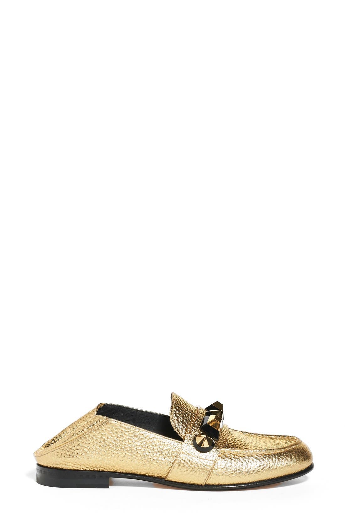 Fendi Convertible Moccasin, Alternate, color, 