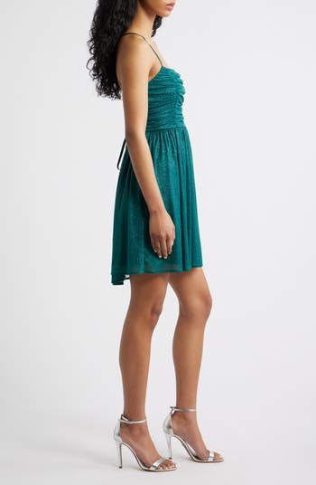 Glitter Knit Cocktail Minidress