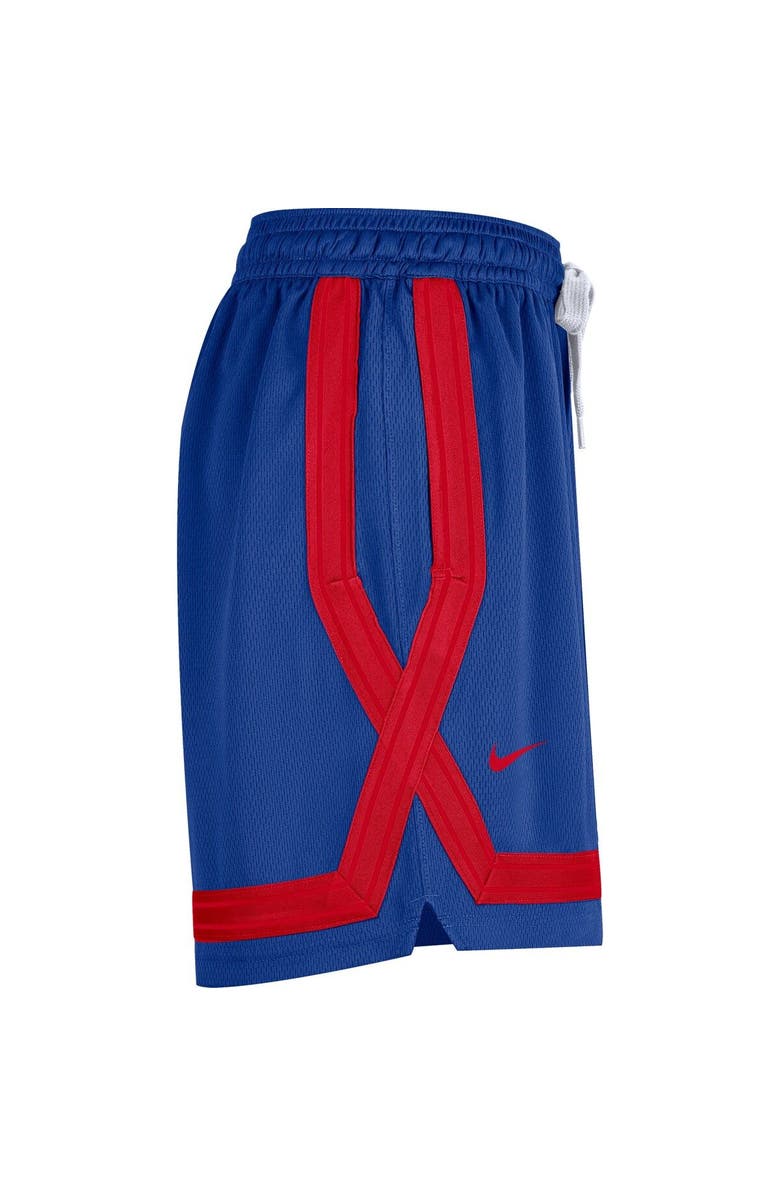 Nike Women's Nike Royal Philadelphia 76ers Crossover Performance Shorts, Alternate, color, Royal