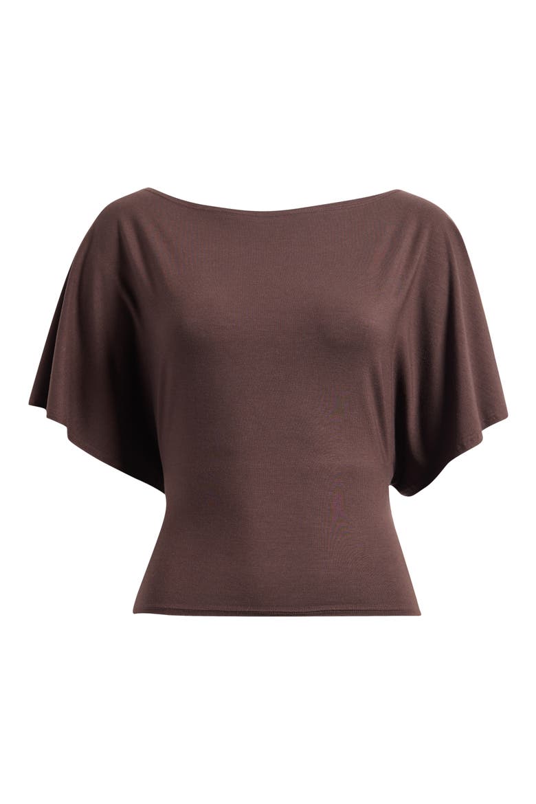 Avery Boatneck Knit Top, Alternate, color, MOLE