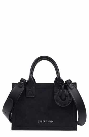 True Religion Top Handle Box Tote Bag