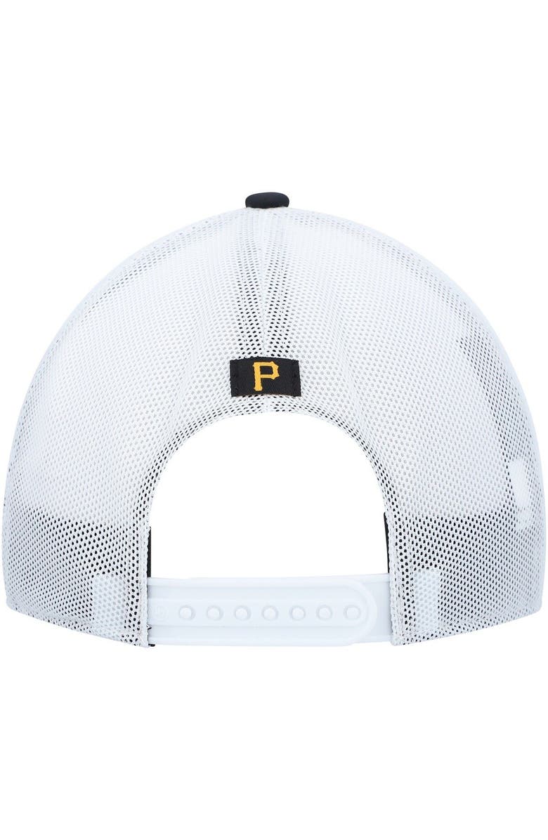 '47 Men's '47 Black/White Pittsburgh Pirates Spring Training Burgess Trucker Adjustable Hat, Alternate, color, Black