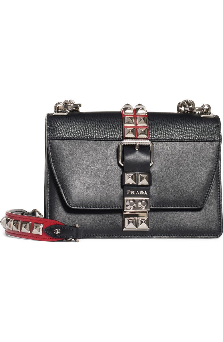 Prada Elektra Shoulder Bag, Main, color,