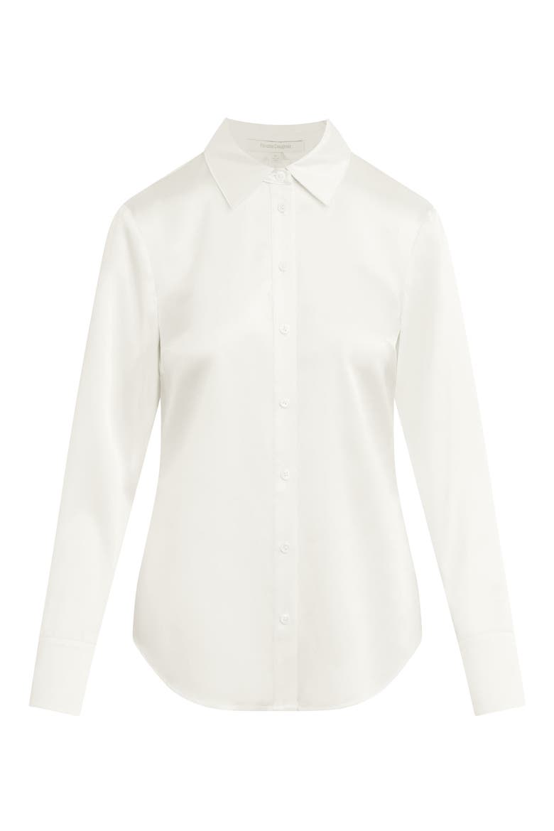 The Bailey Silk Blend Shirt, Alternate, color, IVORY