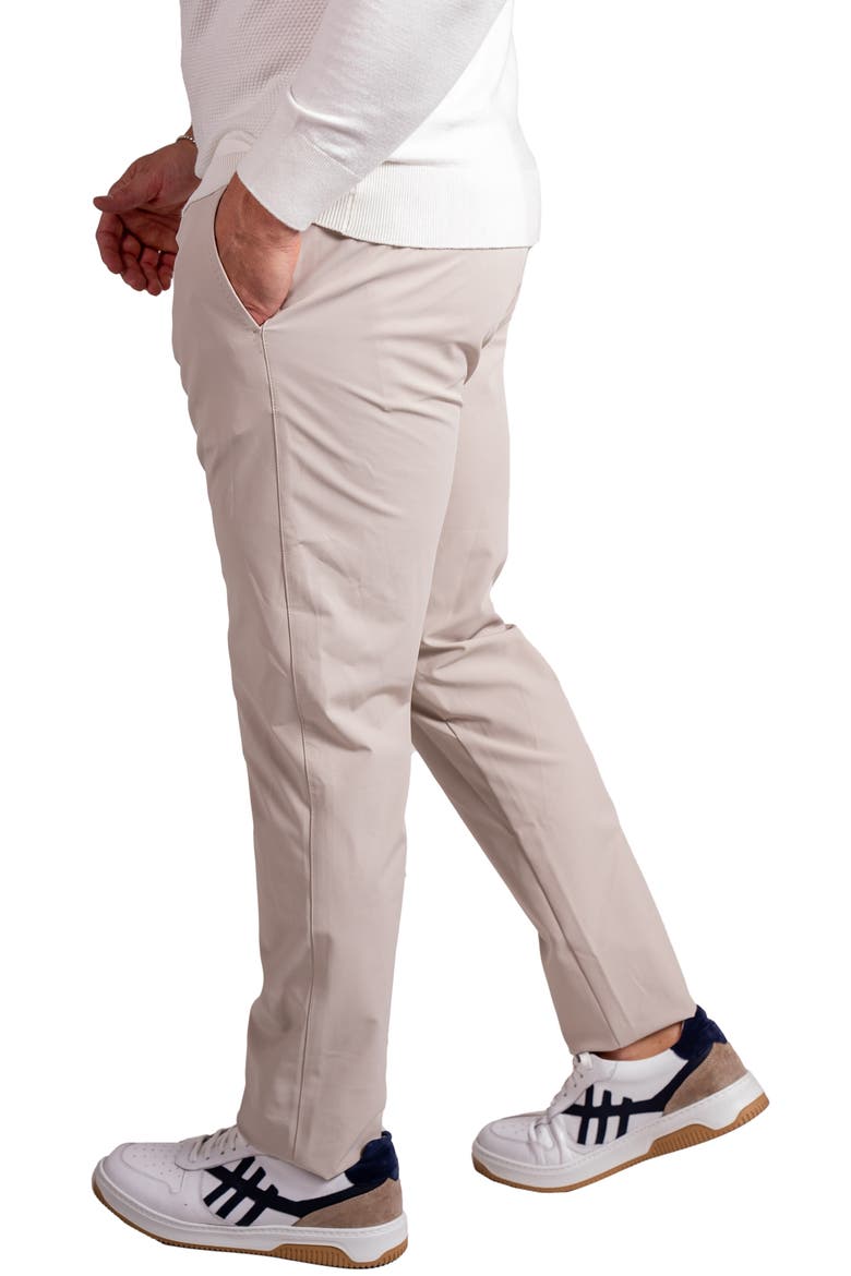 Resistancesolid Brown Drawstring Pants, Alternate, color, BROWN