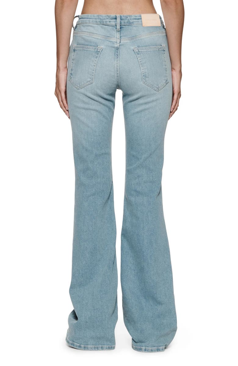 PURPLE BRAND Flare Jeans, Alternate, color, Light Indigo