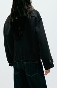 MANGO High Neck Zip Jacket