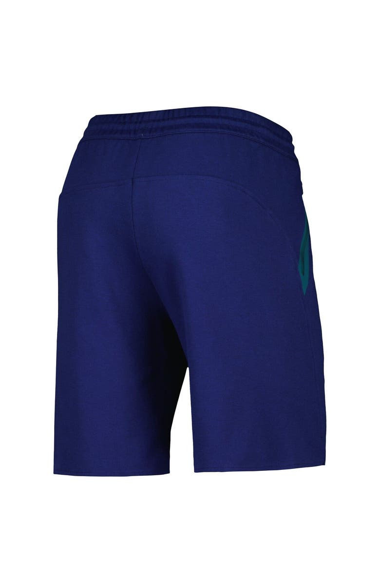 adidas Men's adidas Navy LA Galaxy 2023 Player Travel Shorts, Alternate, color,