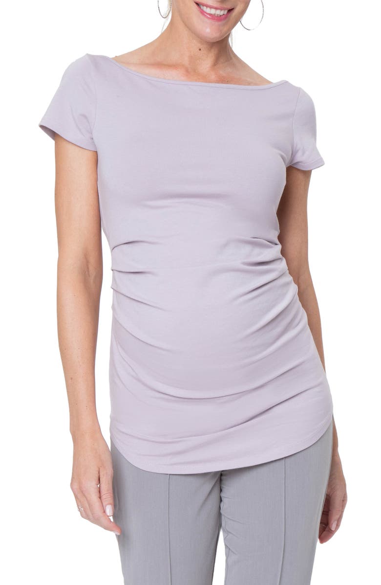 Stowaway Collection Ballet Maternity Tunic, Main, color,