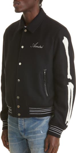 Bones Wool Varsity Jacket