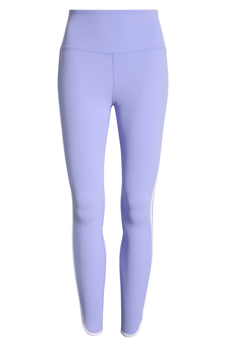 MPG Cloud Duo Stripe Leggings, Main, color, Jacaranda