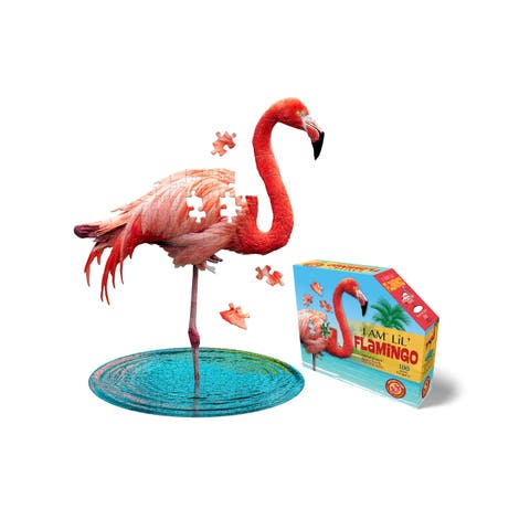 Lil Flamingo 100 Piece Jigsaw Puzzle