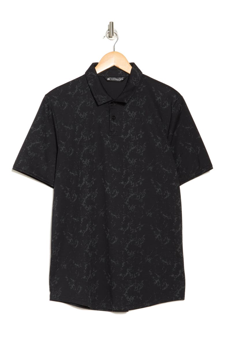 Warmer Tides Polo, Alternate, color, BLACK