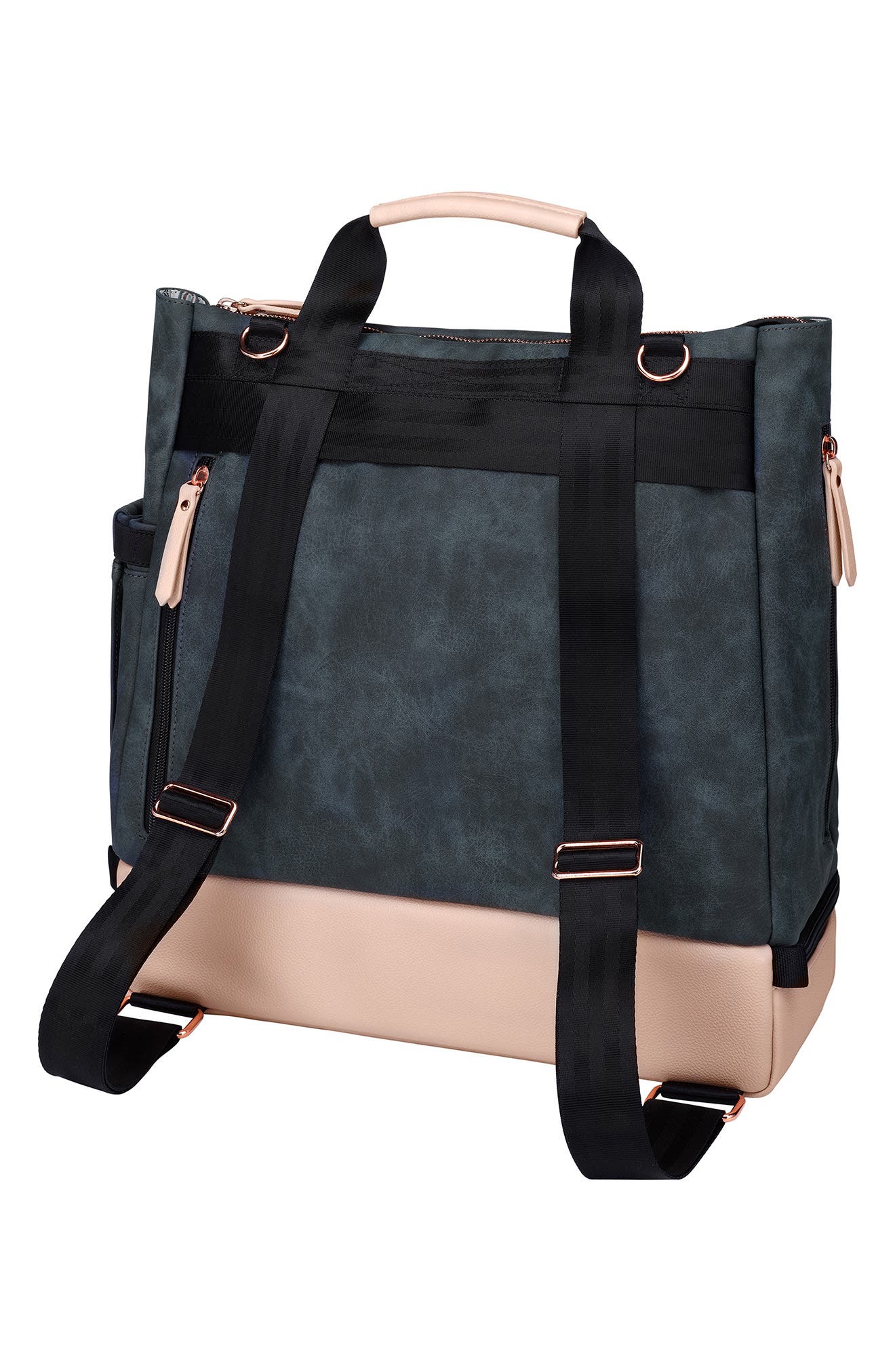 Petunia Pickle Bottom Pivot Diaper Backpack, Alternate, color, Indigo/Blush