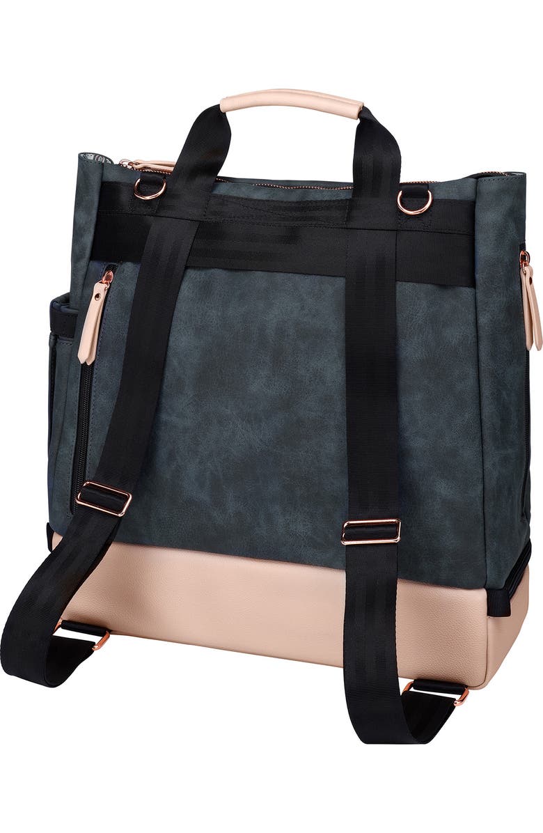 Petunia Pickle Bottom Pivot Diaper Backpack, Alternate, color, Indigo/Blush