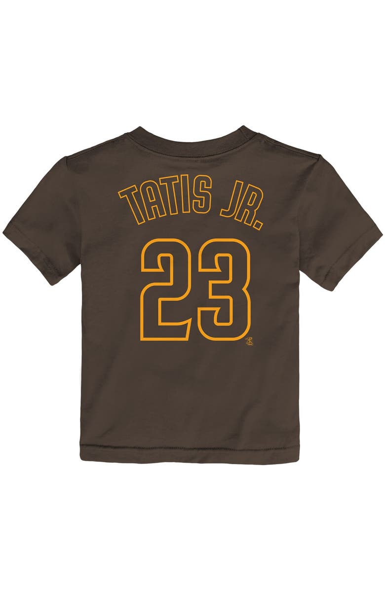 Nike Toddler Fernando Tatis Jr. Brown San Diego Padres Player Name & Number T-Shirt, Alternate, color, 