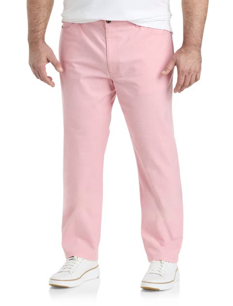 Big & Tall Straight-Fit Chambray 5-Pocket Pants