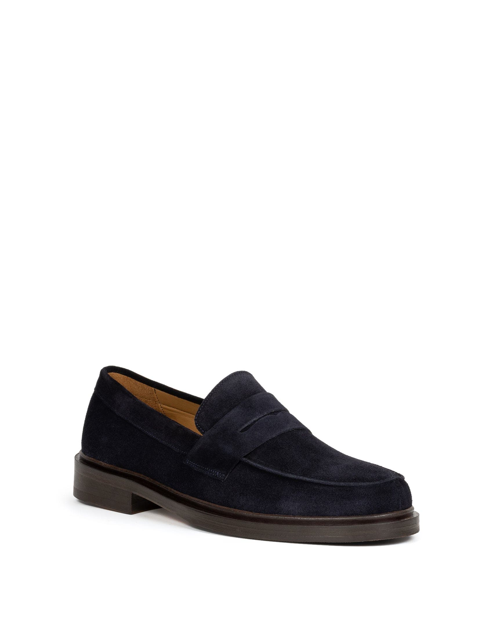 Flint Loafers, Alternate, color, Navy