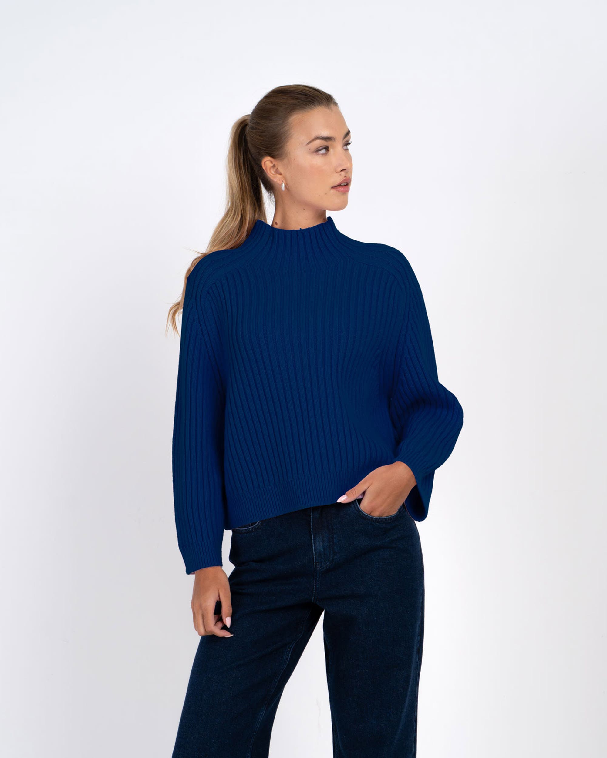 Maeve Rib Knit Sweater - image 5