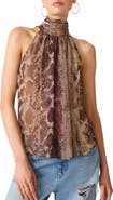 Steve Madden Alexane Print Sleeveless Top