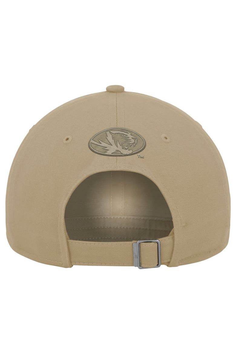Men's Nike Beige Missouri Tigers Club Adjustable Hat, Alternate, color, Beige