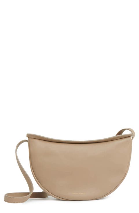 Moon Calfskin Leather Crossbody Bag