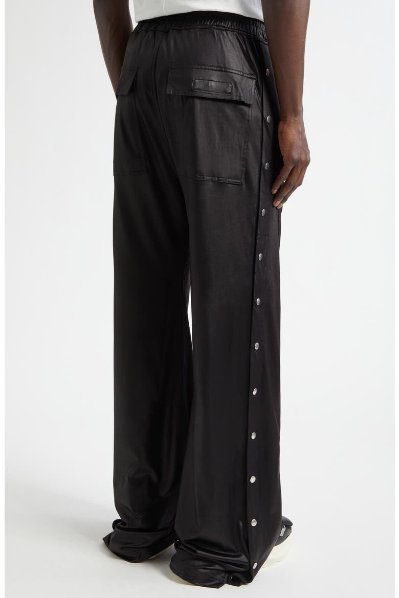 Wide Pusher Pants, Alternate, color, BLACK