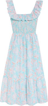 vineyard vines Smocked A-Line Dress