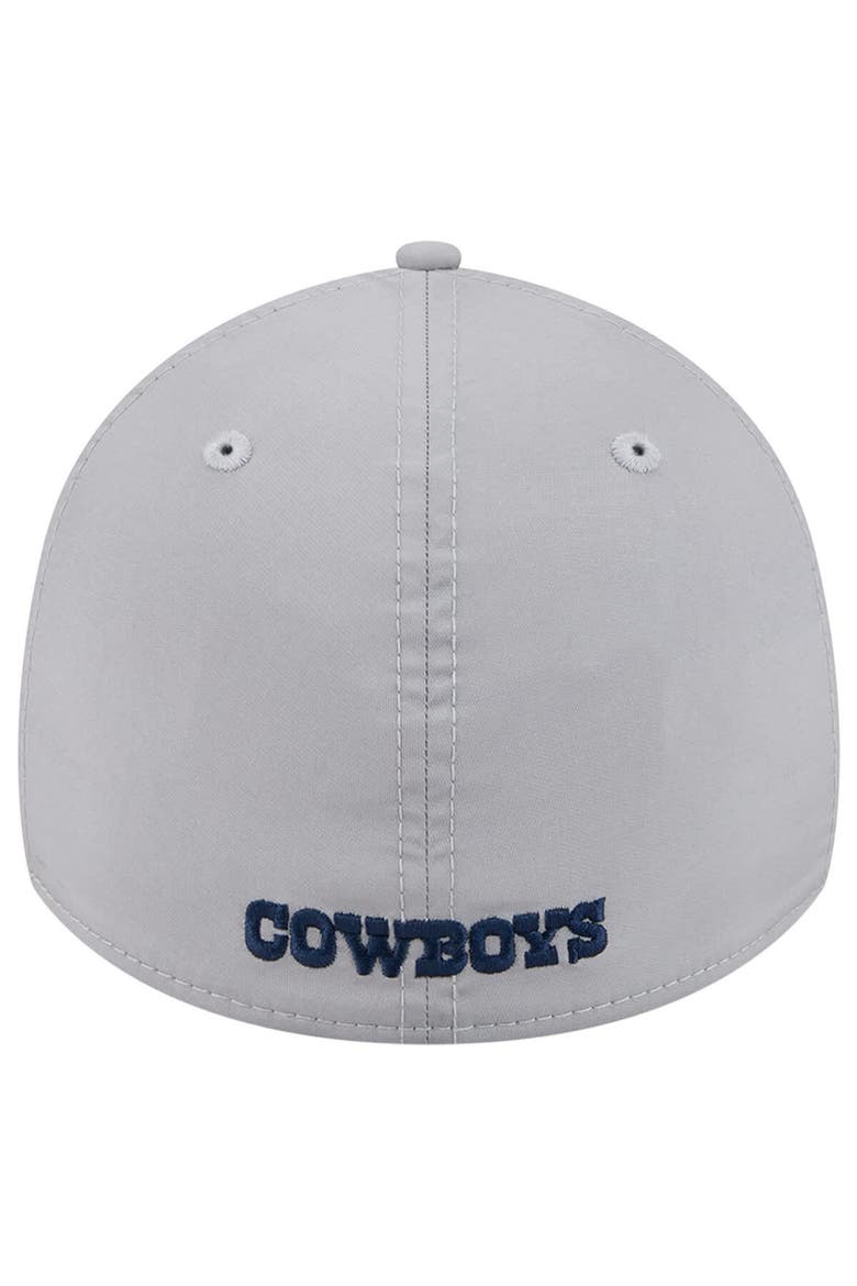 Men's New Era Gray Dallas Cowboys Active 39THIRTY Flex Hat, Alternate, color, Gray