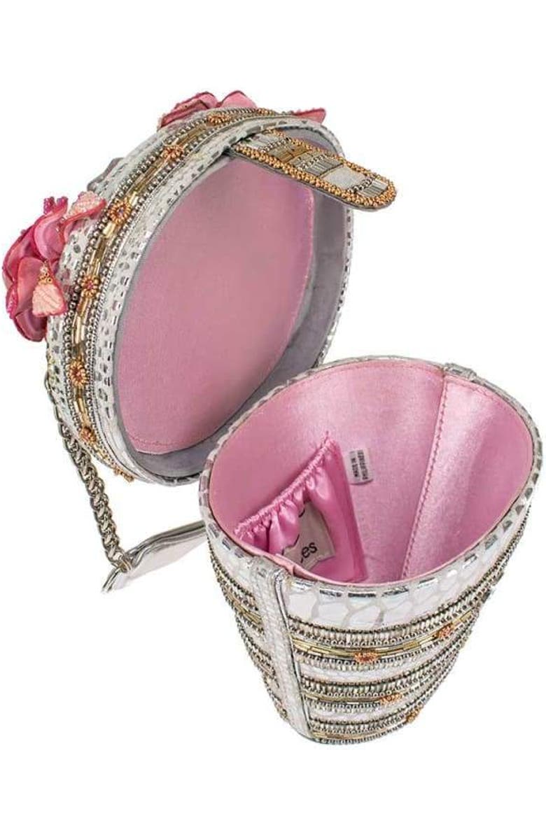 Mary Frances Accessories Champagne on Ice Top Handle Handbag, Alternate, color,