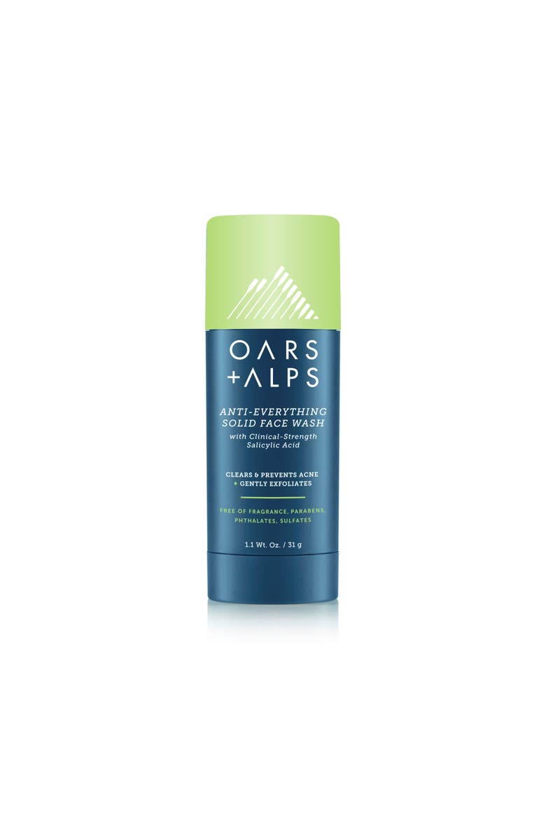 Anti-Everything Solid Face Wash, Main, color, Blue
