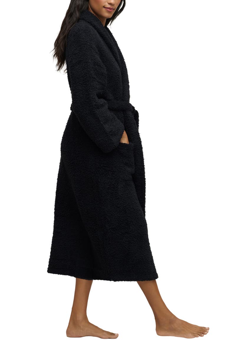 Gender Inclusive CozyChic™ Robe, Alternate, color, BLACK