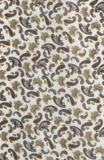Paisley Satin Square Scarf